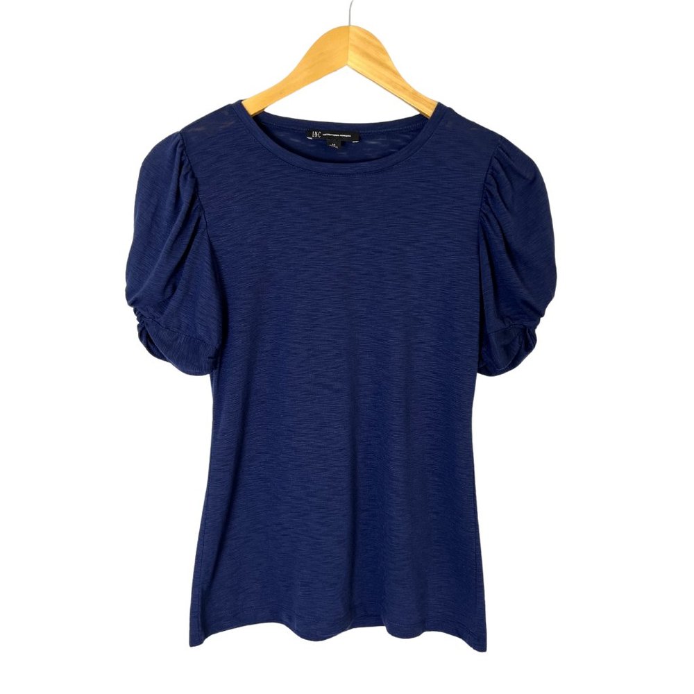 INC puff sleeve knit top.‎ Size x small.